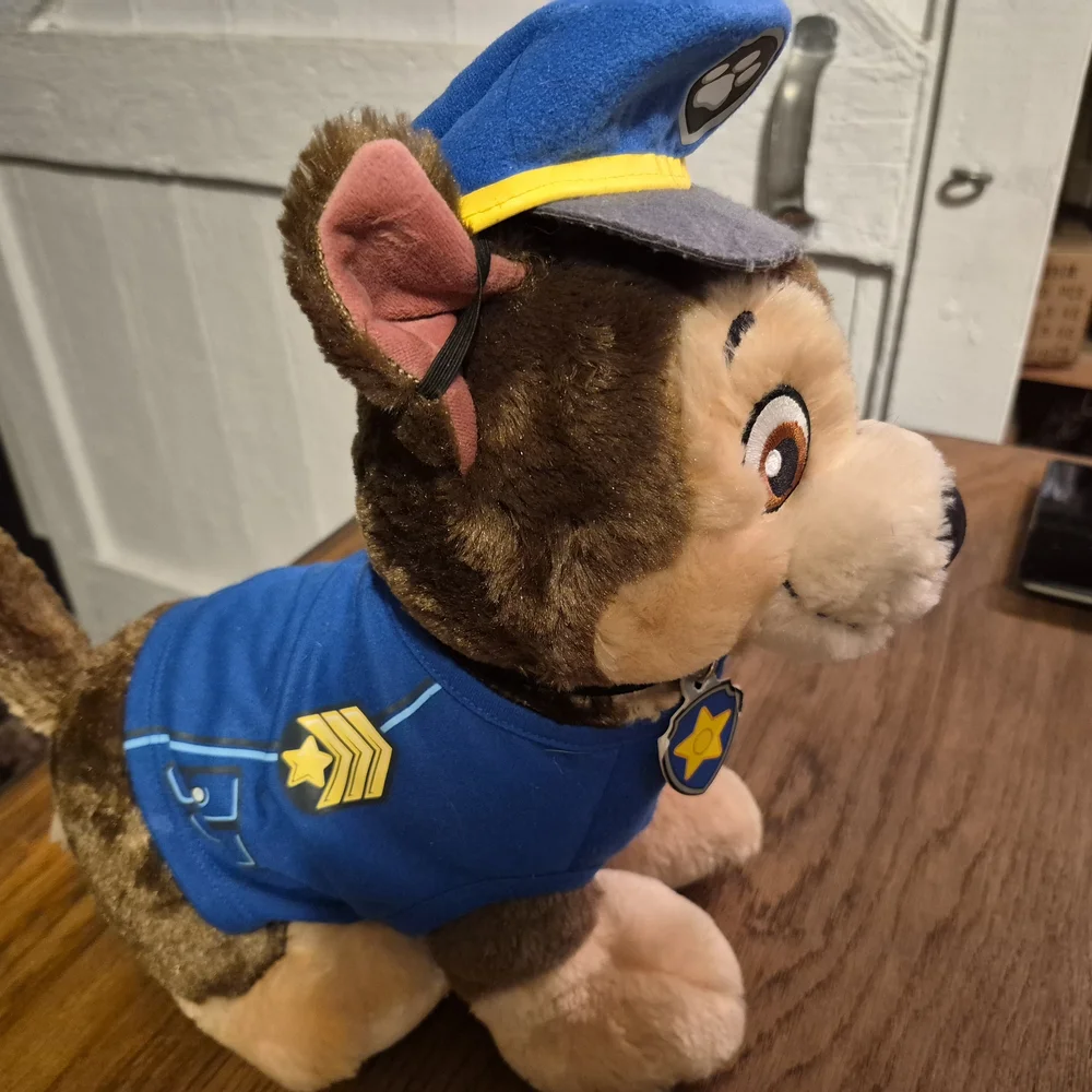 Build-A-Bear PAW Patrol Chase Plush Stuffed Animal - 14